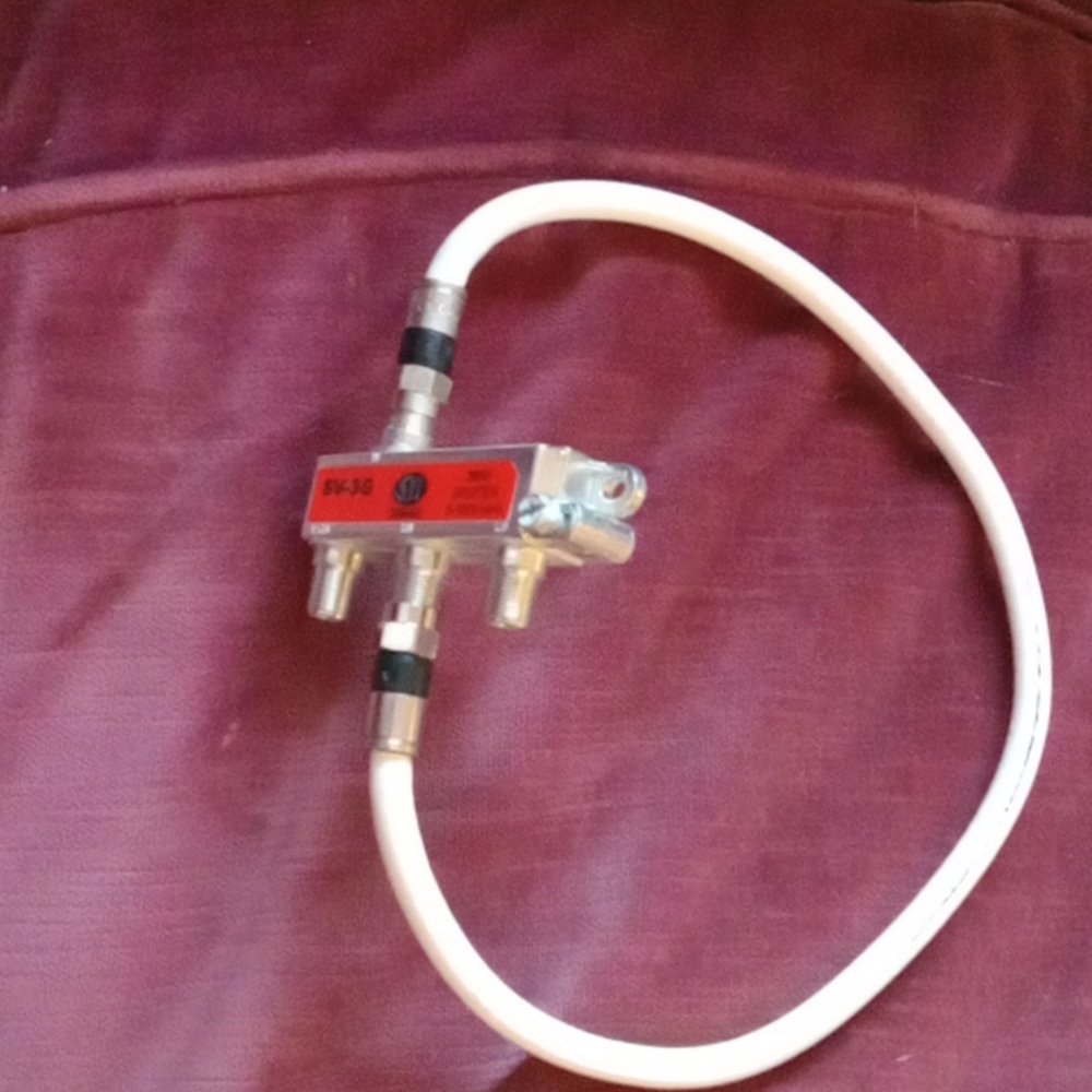 Coaxial splitter